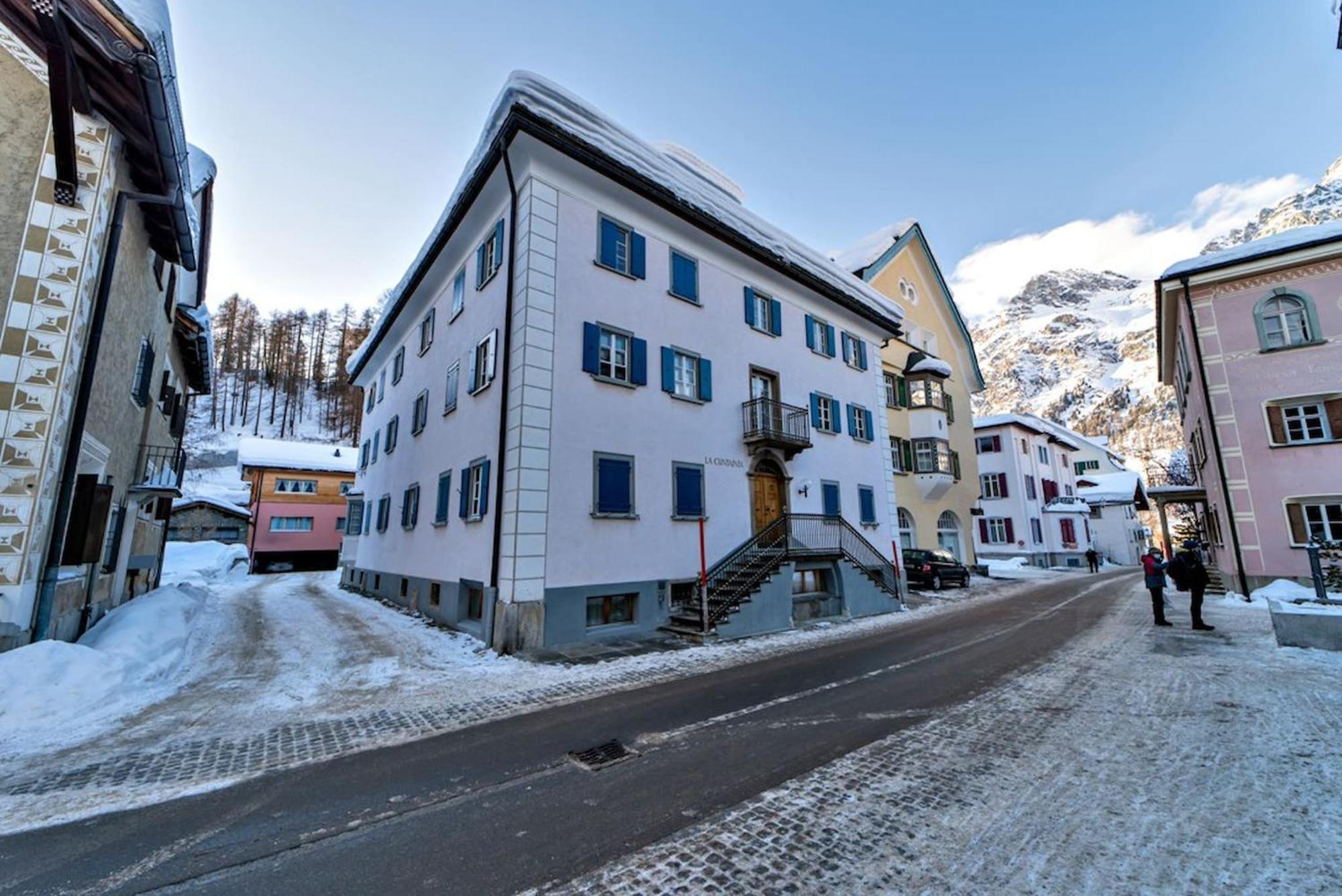 Chesa La Cuntainta - Sils Maria Apartment Екстериор снимка