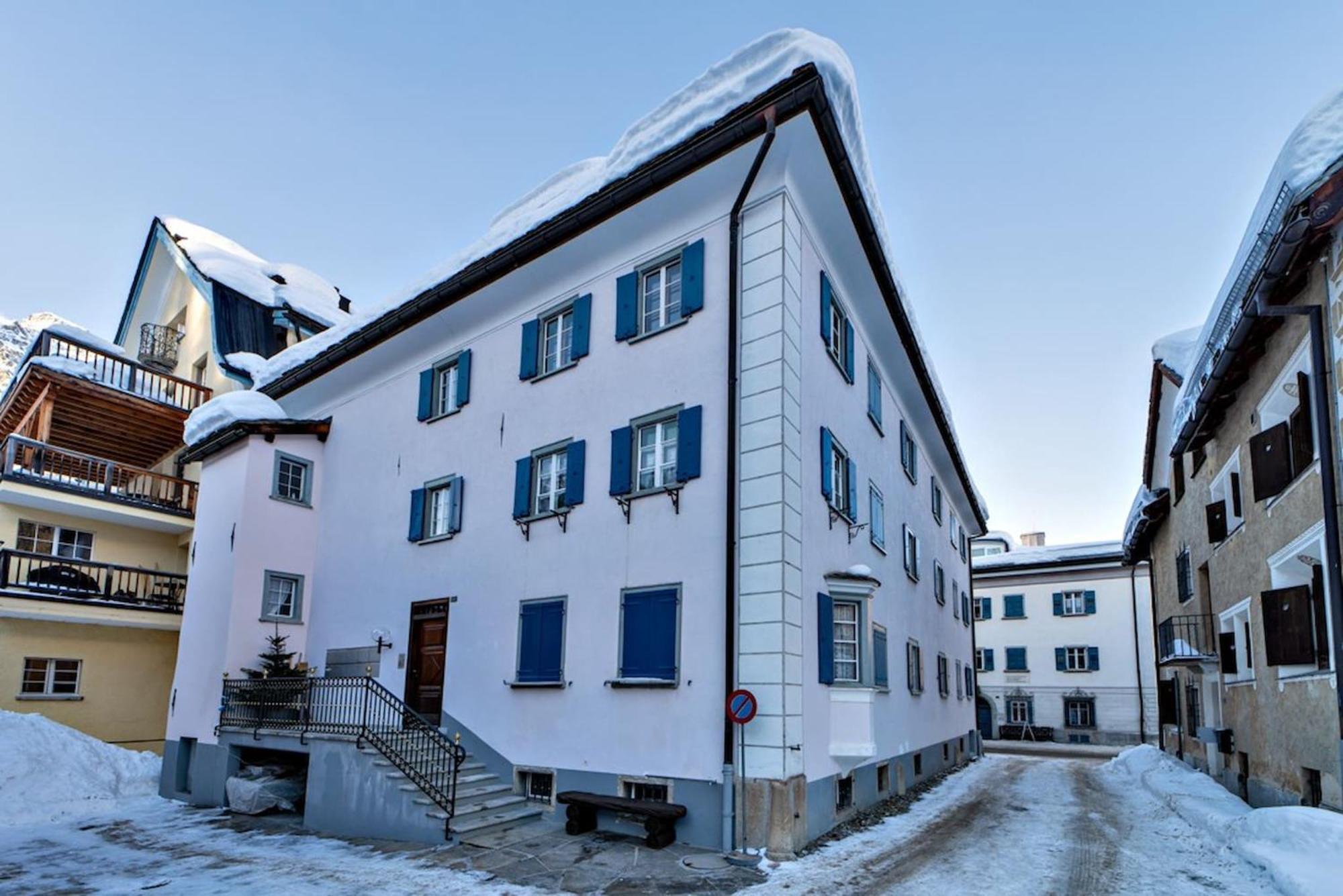 Chesa La Cuntainta - Sils Maria Apartment Екстериор снимка
