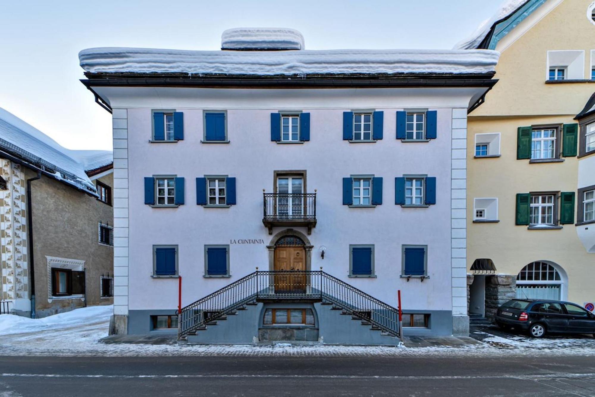 Chesa La Cuntainta - Sils Maria Apartment Екстериор снимка